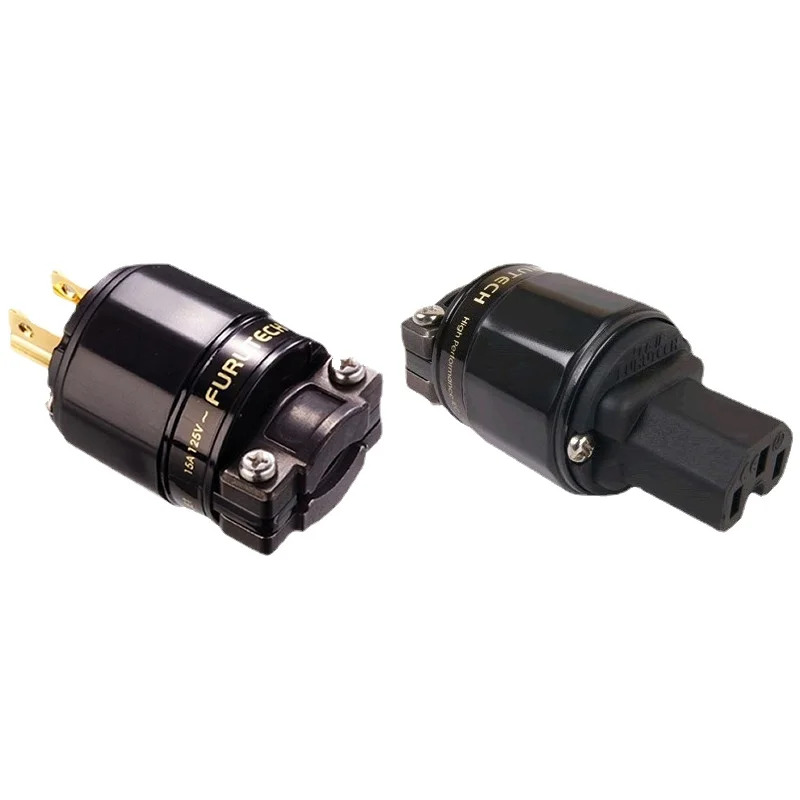 Furutech FI-11 US штепсельная вилка 24K позолоченный разъем IEC 15A/125V HiFi аудио адаптер |