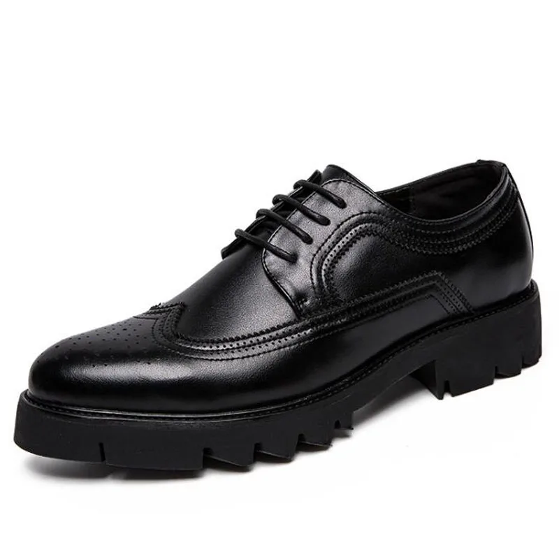 New Luxury Brand Leather Fashion Concise Men Business Pointy Black Shoes Formal Wedding Basic Shoes Men Dress Shoes
New Luxury Brand Leather Fashion Concise Men Business Pointy Black Shoes Formal Wedding Basic Shoes Men Dress Shoes