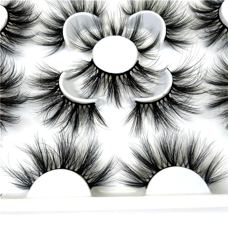 NEW 7/8 Pairs 25 mm 3d Mink Lashes Bulk Faux Thick Long Wispy Natural Mink Lashes Pack Short Wholesales Natural False Eyelashes
NEW 7/8 Pairs 25 mm 3d Mink Lashes Bulk Faux Thick Long Wispy Natural Mink Lashes Pack Short Wholesales Natural False Eyelashes