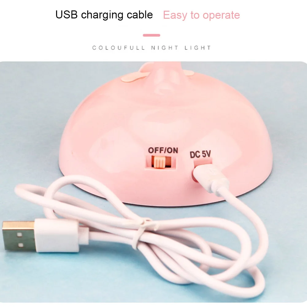 Lovely Sleep Flamingo Night Light Warm And Romantic LED Table Lamp Wedding Birthday Party Decoration Atmosphere Nightlights
Lovely Sleep Flamingo Night Light Warm And Romantic LED Table Lamp Wedding Birthday Party Decoration Atmosphere Nightlights