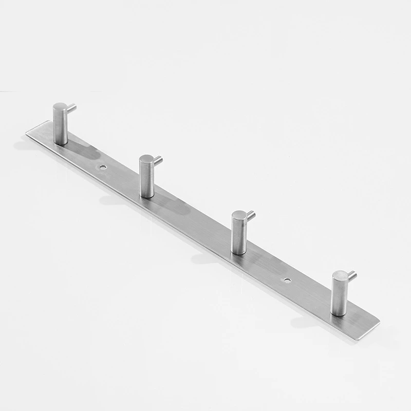 14in Towel Hooks Bathroom Coat Hook Stainless Steel Wall-Mounted Hooks 4 Heavy Duty Hooks Rack Organizer Silver
14in Towel Hooks Bathroom Coat Hook Stainless Steel Wall-Mounted Hooks 4 Heavy Duty Hooks Rack Organizer Silver