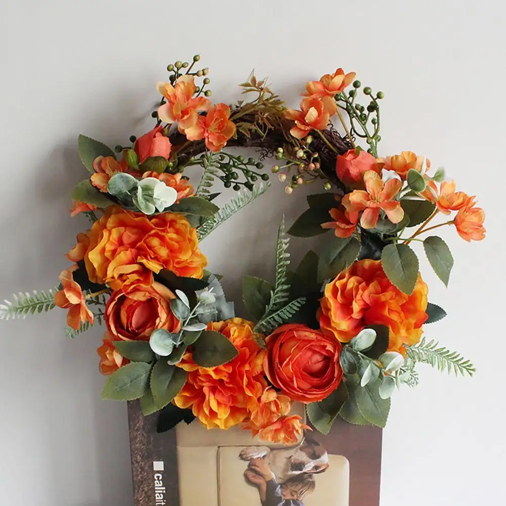 2021 Door Wreath Flower Garland Artificial Fake Rose Peony Wreath Window DIY Wedding Decoration Home Wall Hanging Door Decor
2021 Door Wreath Flower Garland Artificial Fake Rose Peony Wreath Window DIY Wedding Decoration Home Wall Hanging Door Decor