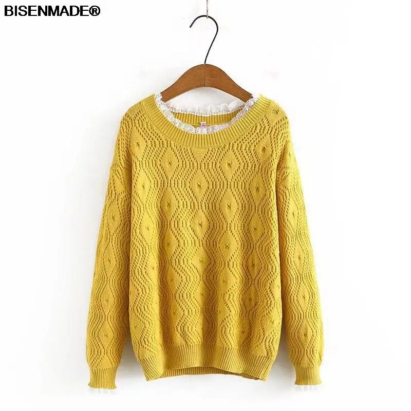 Women's Clothing Sweaters Plus Size Autumn Winter 2021 New Fashion Jumper Lace Crochet Covering Yarn Knitted Pullovers
Women's Clothing Sweaters Plus Size Autumn Winter 2021 New Fashion Jumper Lace Crochet Covering Yarn Knitted Pullovers