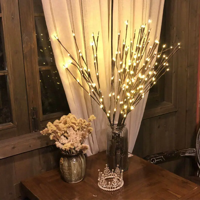 Simulation tree branch LED lanterns bedroom warm night light kids decorative light string christmas decorations
Simulation tree branch LED lanterns bedroom warm night light kids decorative light string christmas decorations
