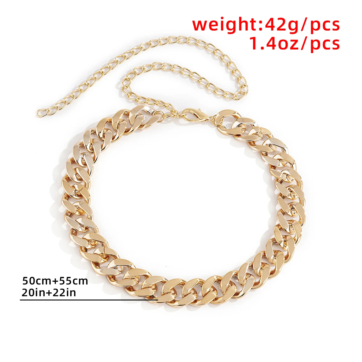 Salircon Simple Gold Color Link Chains Waist Chain for Women Sexy Aesthetic Belly Chain Belt Body Decoration Punk Jewelry 2021
Salircon Simple Gold Color Link Chains Waist Chain for Women Sexy Aesthetic Belly Chain Belt Body Decoration Punk Jewelry 2021