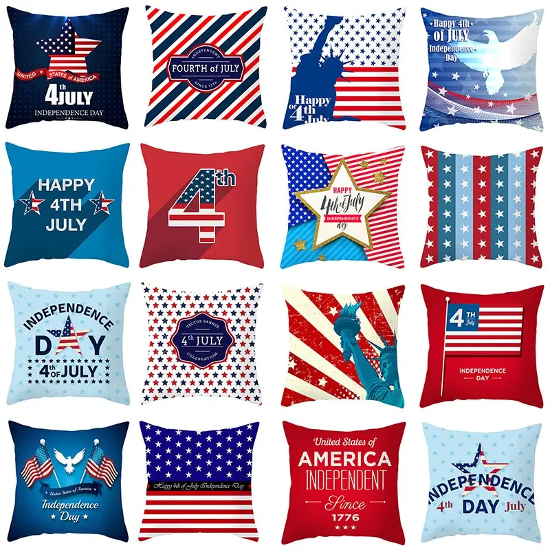 Pillowcase Cushion Cover Dazzle Home Decorative American Style Independence Day Celebration Printed Cotton Linen 45x45cm 1pc
Pillowcase Cushion Cover Dazzle Home Decorative American Style Independence Day Celebration Printed Cotton Linen 45x45cm 1pc