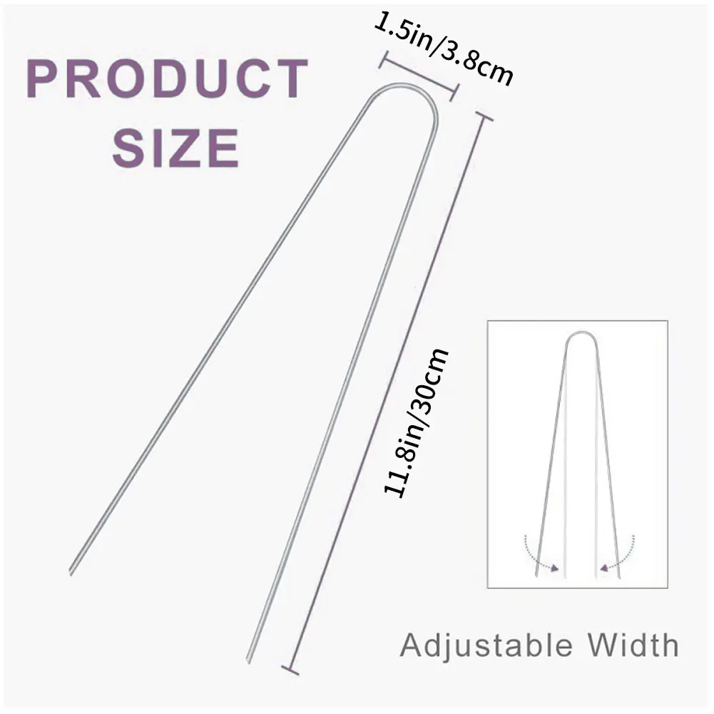 8PCS Trampoline Stakes U-Shaped Metal Football Goal Pegs Reusable Tent Ground Anchors For Football Goals Accessories Silver
8PCS Trampoline Stakes U-Shaped Metal Football Goal Pegs Reusable Tent Ground Anchors For Football Goals Accessories Silver