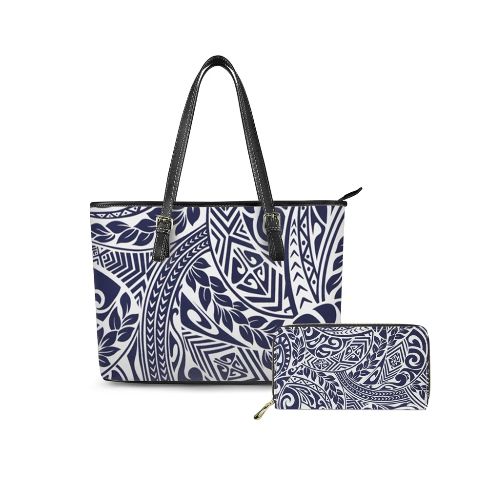 Wholesale Tropical Hawaiian Polynesian tribal style PU Purse Print custom Leather Tote Bag Handbag Distributors
Wholesale Tropical Hawaiian Polynesian tribal style PU Purse Print custom Leather Tote Bag Handbag Distributors