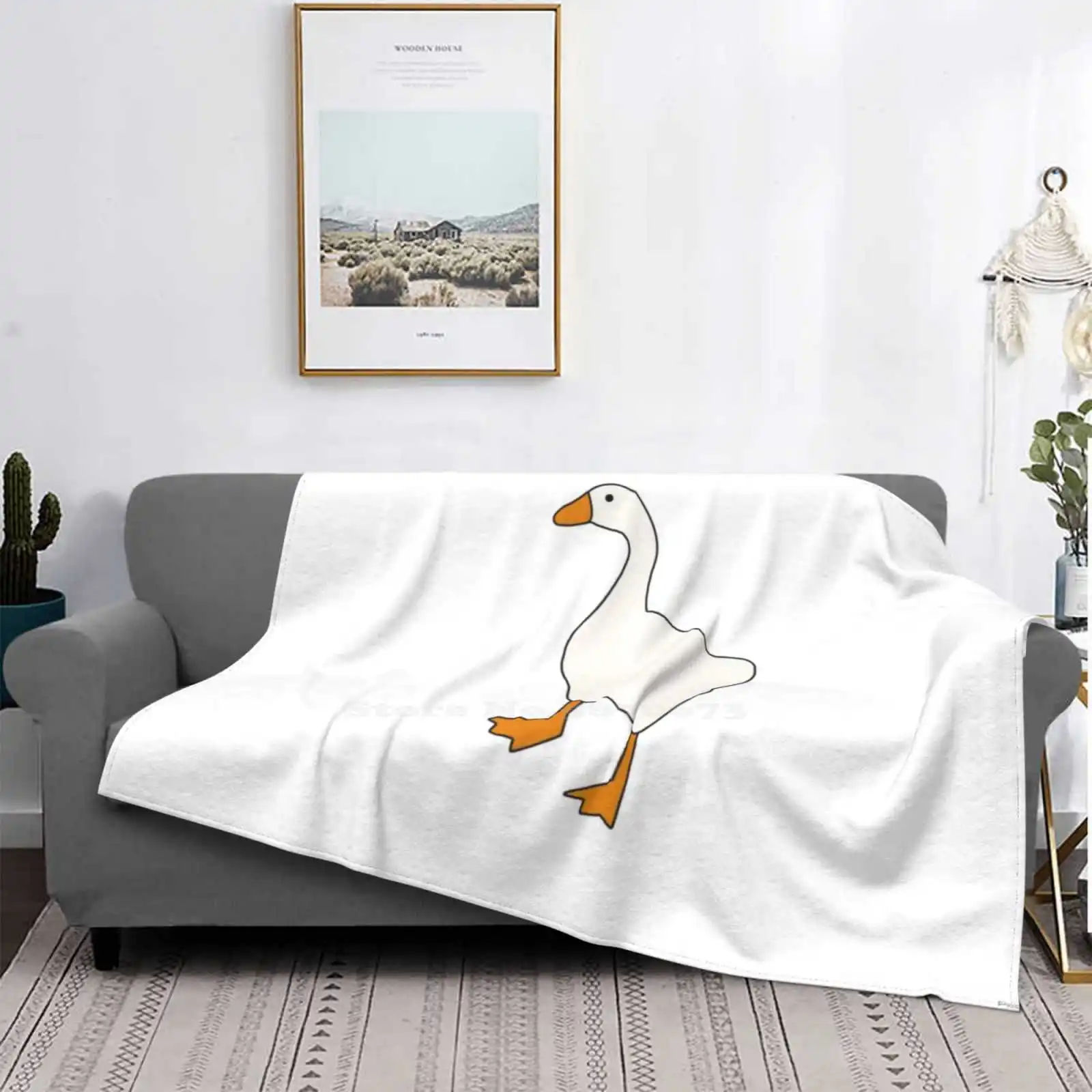 

Новое поступление, модное фланелевое одеяло для отдыха, гусиное неокрашенное гусиное игровое неокрашенное мем гусиного мема