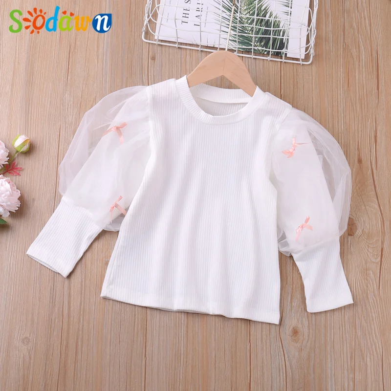 Sodawn 2022 Spring Autumn Mesh Puff Sleeve Princess Top Children's Clothing Sweatshirts Kids Clothes Girls
Sodawn 2022 Spring Autumn Mesh Puff Sleeve Princess Top Children's Clothing Sweatshirts Kids Clothes Girls