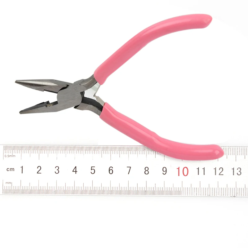 Pink Color Handle Anti-slip Splicing and Fixing Jewelry Pliers Tools & Equipment Kit for DIY Wire Stripper
Pink Color Handle Anti-slip Splicing and Fixing Jewelry Pliers Tools & Equipment Kit for DIY Wire Stripper