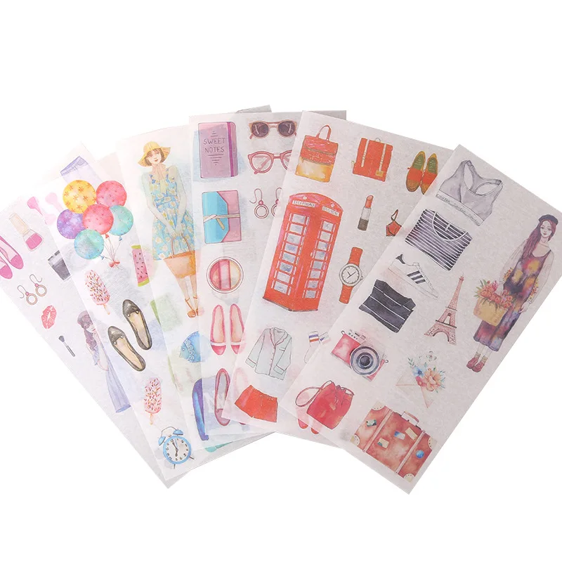 Stickers Diy Cute Decoration Diary Stickers Learning Work Creative DIY Accessories Paper Craft Toys for Children Kids Craft
Stickers Diy Cute Decoration Diary Stickers Learning Work Creative DIY Accessories Paper Craft Toys for Children Kids Craft