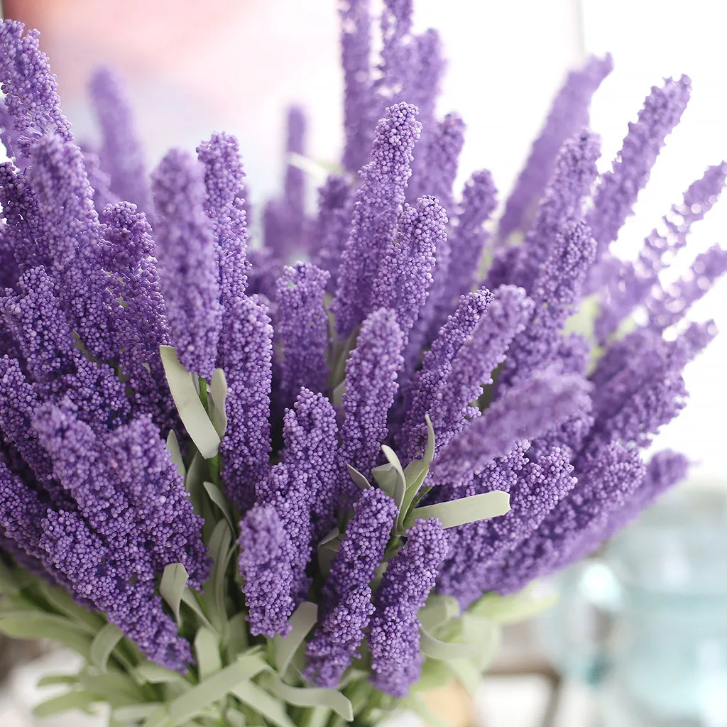 Multicolor Lavender Artificial Plastic Plant Flowers Home Garden Flowers for Home Wedding Decoration Indoor Accessories Cheap
Multicolor Lavender Artificial Plastic Plant Flowers Home Garden Flowers for Home Wedding Decoration Indoor Accessories Cheap