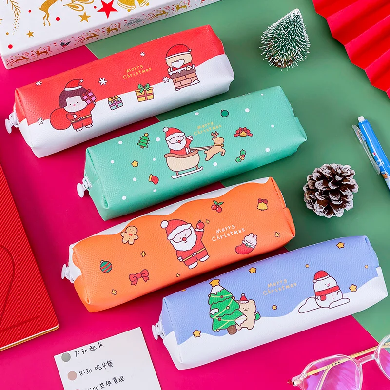 Christmas Pencil Case Cute Simple Large Capacity Student Pencil Stationery Storage Bag
Christmas Pencil Case Cute Simple Large Capacity Student Pencil Stationery Storage Bag