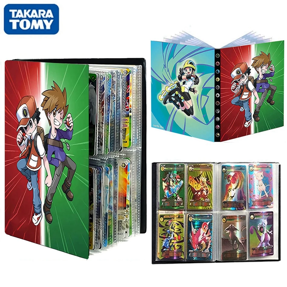 TAKARA TOMY 240 шт., альбом для карт с покемоном, книга для мальчиков, папка для бумаг VMAX GX, коллекция, держатель, крутая игрушка для детей
TAKARA TOMY 240 шт., альбом для карт с покемоном, книга для мальчиков, папка для бумаг VMAX GX, коллекция, держатель, крутая игрушка для детей