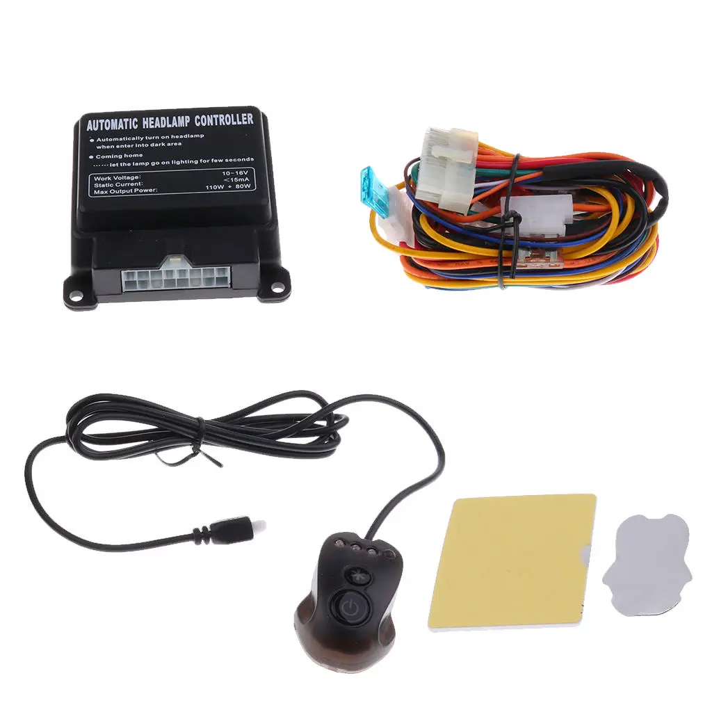 Car Auto Headlight Headlamp Sensor Control Timed Shutdown Car Locating Function
Car Auto Headlight Headlamp Sensor Control Timed Shutdown Car Locating Function