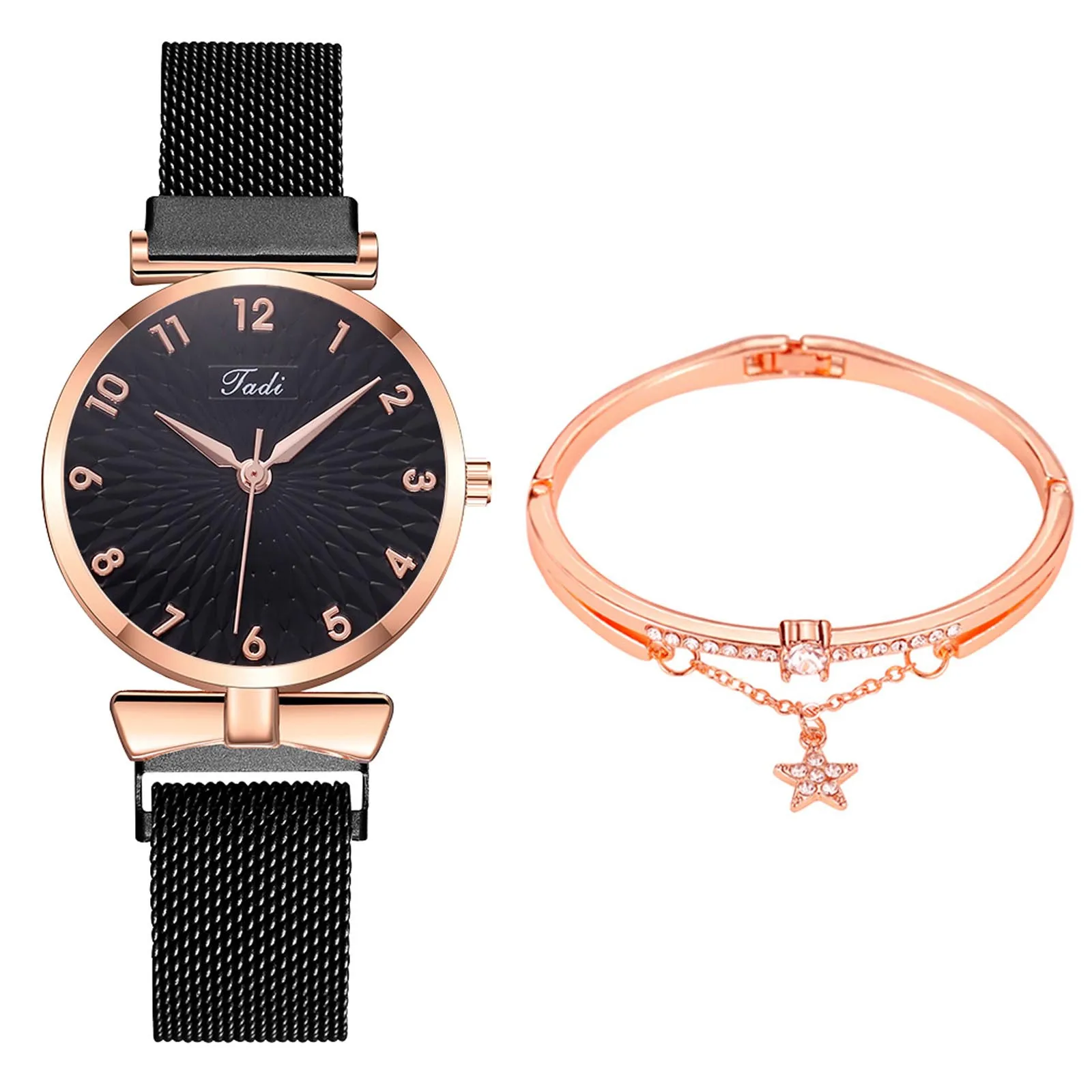 

Low-key Luxury Gadi /t24 Ladies Stainless Steel Steel Band Watch Strap Ladies Watch Also A Great Gift For Family And Friends