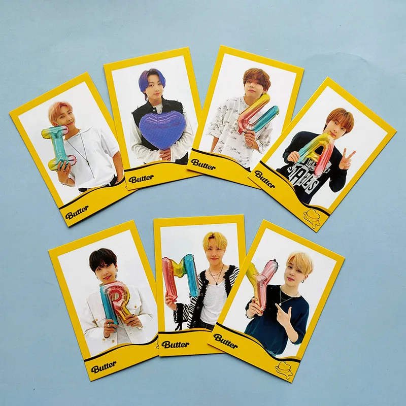 New Kpop Bangtan Boys Butter Photocard Happy Day LOMO Cards DIY Clearly Picture Premium Photos 8.5*5.4cm Fans Collection Gifts
New Kpop Bangtan Boys Butter Photocard Happy Day LOMO Cards DIY Clearly Picture Premium Photos 8.5*5.4cm Fans Collection Gifts