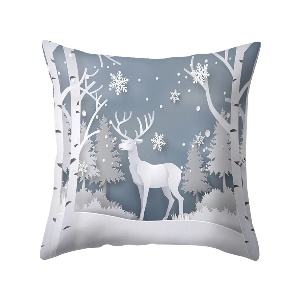 Stylish Practical Convenient Multifunctional Snowflake Christmas Tree Elk Letters Gift Pillow Case Cushion Cover Xmas Decor
Stylish Practical Convenient Multifunctional Snowflake Christmas Tree Elk Letters Gift Pillow Case Cushion Cover Xmas Decor