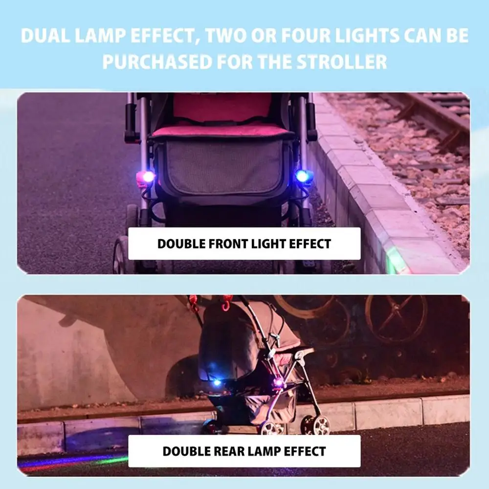 2Pcs Baby Stroller Accessories Safety Warning Lamp LED Light For Rain or Night Stroller Supplies Suitable For All Pushchairs
2Pcs Baby Stroller Accessories Safety Warning Lamp LED Light For Rain or Night Stroller Supplies Suitable For All Pushchairs