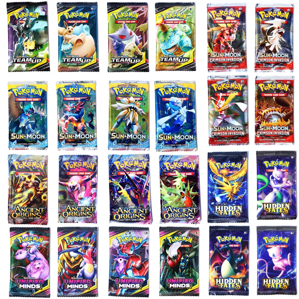 360Pcs Pokemon Cards Box TCG: Evolutions Sun & Moon Pokemon Booster ex gx vmax card Game Toy Kids Birthday GiftEnglish
360Pcs Pokemon Cards Box TCG: Evolutions Sun & Moon Pokemon Booster ex gx vmax card Game Toy Kids Birthday GiftEnglish