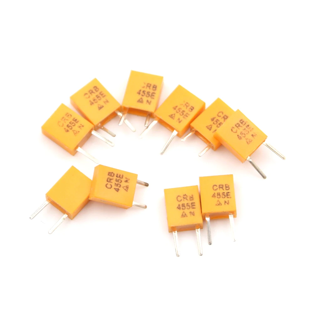 10PCS 455E passive crystal oscillator 455KHZ passive crystal resonator 455 KHZ DIP 455K CERAMIC FILTER
10PCS 455E passive crystal oscillator 455KHZ passive crystal resonator 455 KHZ DIP 455K CERAMIC FILTER