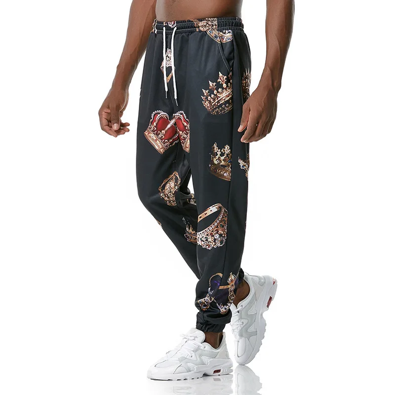 2020 Autumn Men's Pants 3D Printed Elastric Waist Breathable Stretchy Comfortable Bunch Of Foot Male Trousers
2020 Autumn Men's Pants 3D Printed Elastric Waist Breathable Stretchy Comfortable Bunch Of Foot Male Trousers
