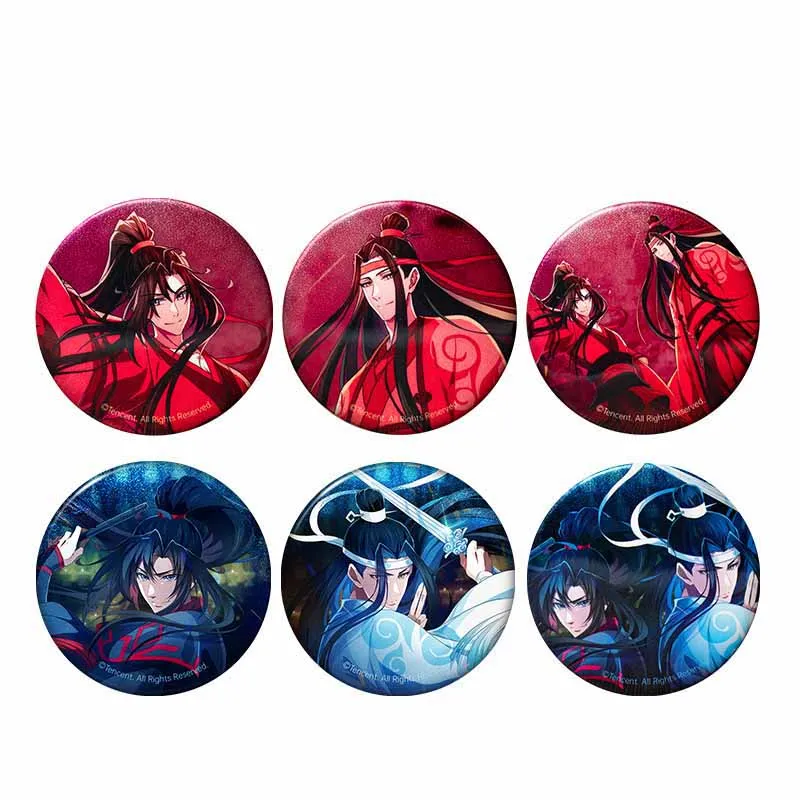 Значок значок в стиле аниме Grandmaster of Demonic Culture Wei Wuxian Lan Wangji, флешка, сувенир Mo Dao Zu Shi, игрушки 75 мм
Значок значок в стиле аниме Grandmaster of Demonic Culture Wei Wuxian Lan Wangji, флешка, сувенир Mo Dao Zu Shi, игрушки 75 мм