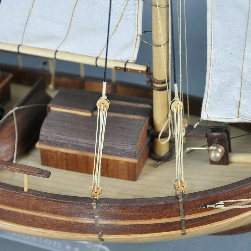 

Spray Boston sailboat Scale 1/30 666 mm Wood model ship kit Classics wooden sail boat sailing boat DIY model kits