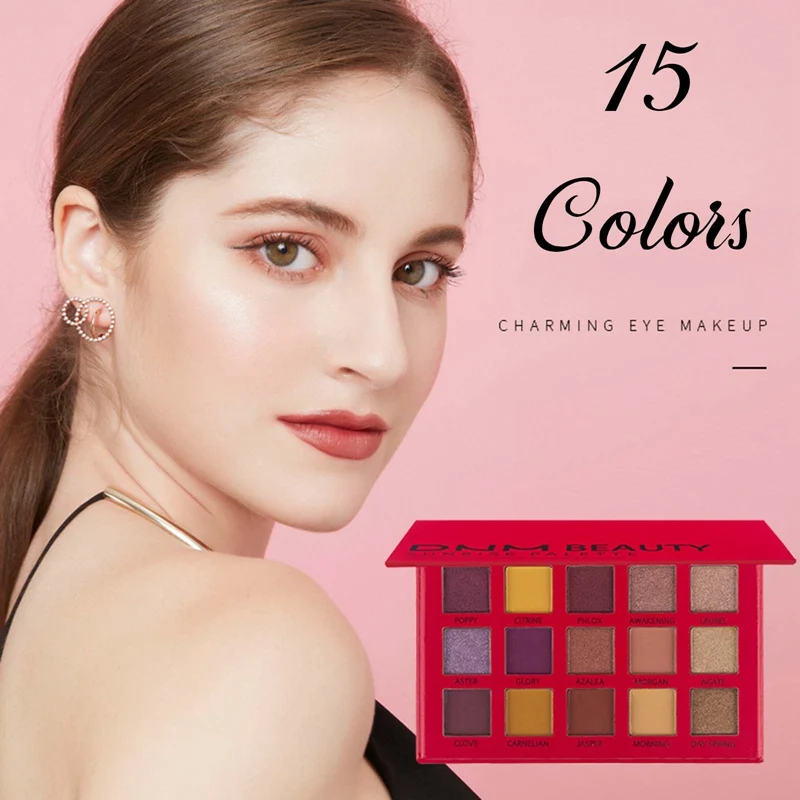 Summer Colorful Eyeshadow Palette Matte 15 Colors Shimmer Blendable Bright Eye Shadow Pallete Silky Powder Pigmented Makeup Kit
Summer Colorful Eyeshadow Palette Matte 15 Colors Shimmer Blendable Bright Eye Shadow Pallete Silky Powder Pigmented Makeup Kit
