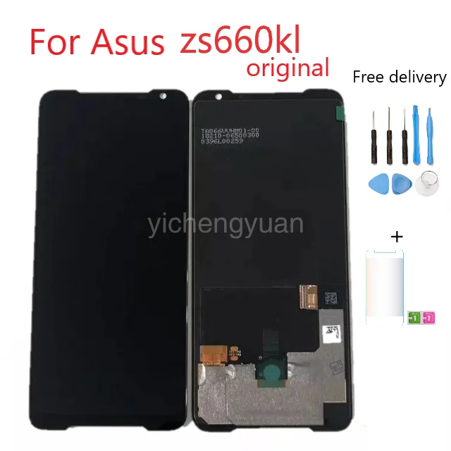 Оригинальный AMOLED ЖК-дисплей 6,59 дюйма для ASUS ROG Phone2 ZS660KL, экран + сенсорная панель, дигитайзер, сборка, ремонт ZS660KL, задняя крышка
Оригинальный AMOLED ЖК-дисплей 6,59 дюйма для ASUS ROG Phone2 ZS660KL, экран + сенсорная панель, дигитайзер, сборка, ремонт ZS660KL, задняя крышка