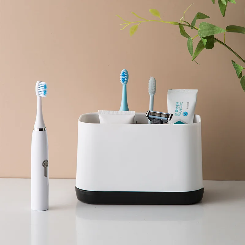 Toothbrush Holder Shaving Makeup Brush Electric Teeth Brush Toothpaste Holder Organizer Plastic Case Stand Bathroom Accessories
Toothbrush Holder Shaving Makeup Brush Electric Teeth Brush Toothpaste Holder Organizer Plastic Case Stand Bathroom Accessories