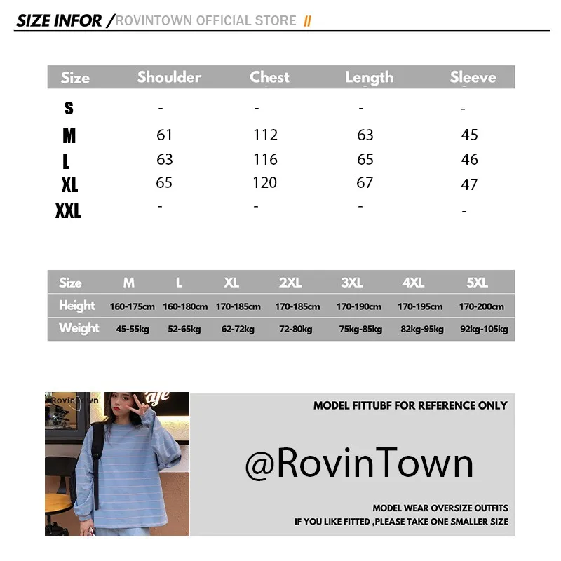 2020 New Autumn Oversize Sweatshirt Women Clothes Stripe Tops Casual Loose Streetwear Harajuku Kawaii Bts Kpop Free Shipping
2020 New Autumn Oversize Sweatshirt Women Clothes Stripe Tops Casual Loose Streetwear Harajuku Kawaii Bts Kpop Free Shipping