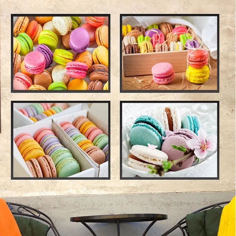 Color Macron Poster Delicious Food Canvas Painting Sweet Art Wallpaper Modern Nordic Decoration Home Print Picture Craft
Color Macron Poster Delicious Food Canvas Painting Sweet Art Wallpaper Modern Nordic Decoration Home Print Picture Craft