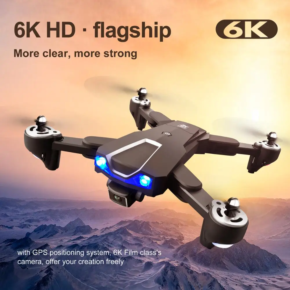 Professional Drones GPS 5G WiFi FPV with 6K/4K HD Wide Angle Camera Foldable Altitude Hold Optical Flow RC Quadcopter Drone
Professional Drones GPS 5G WiFi FPV with 6K/4K HD Wide Angle Camera Foldable Altitude Hold Optical Flow RC Quadcopter Drone
