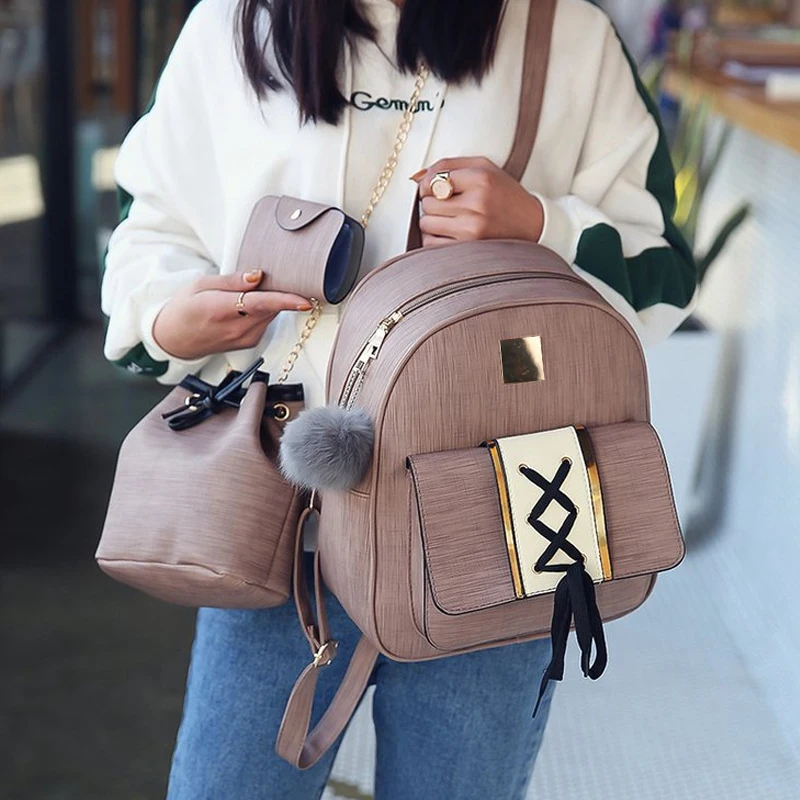 ALLKACI women backpacks bag 3 set schoolbags for girls teenager female flap crossbody bags for ladies round purse for coins 56
ALLKACI women backpacks bag 3 set schoolbags for girls teenager female flap crossbody bags for ladies round purse for coins 56