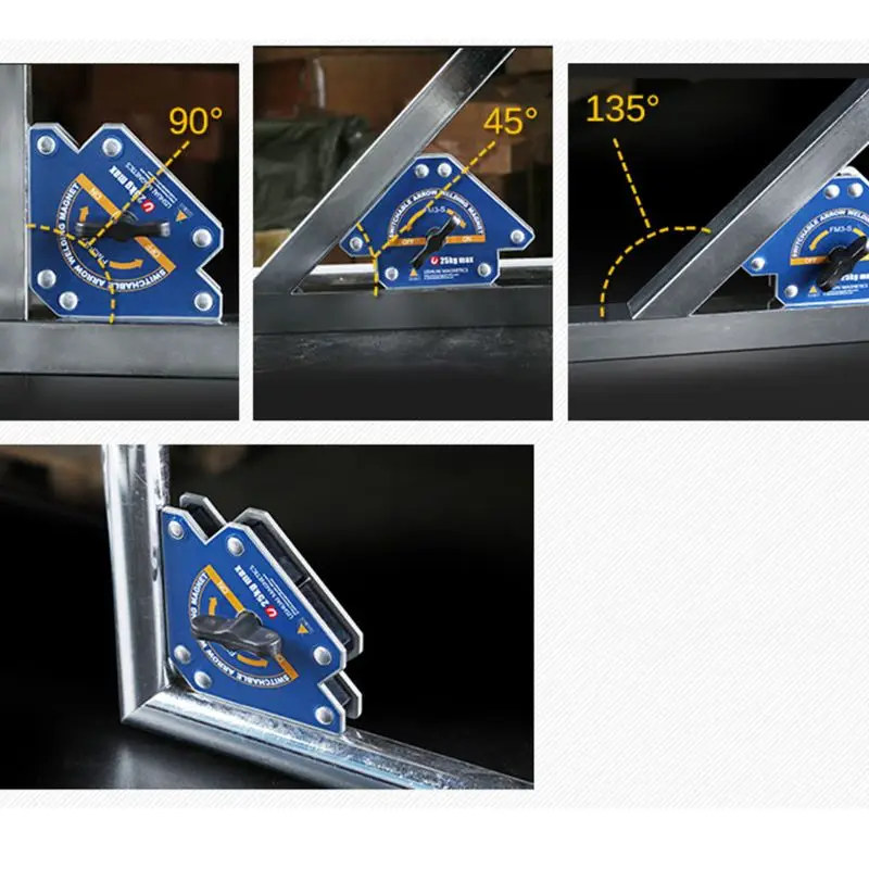 Single Switch Square Magnet On/Off Multi-angle FM2 Welding Magnetic Holder Fixator Switchable Hexagonal Welding Magnet
Single Switch Square Magnet On/Off Multi-angle FM2 Welding Magnetic Holder Fixator Switchable Hexagonal Welding Magnet