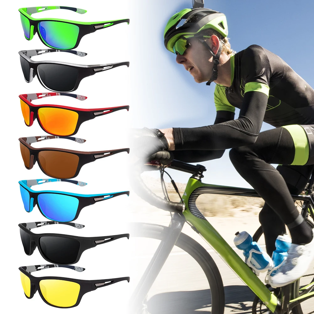 1Pcs Polarized Sunglasses for Men Women Sports Outdoor Windproof Sun Glasses Lightweight UV400 Eyewear for Beach Fishing Travel
1Pcs Polarized Sunglasses for Men Women Sports Outdoor Windproof Sun Glasses Lightweight UV400 Eyewear for Beach Fishing Travel