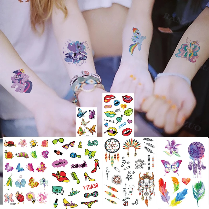 Cute Stickers Color Flash Glitter Tattoo Temporary Tattoos For Kids Rainbow 3D Butterfly Cartoon Animal Deer Waterproof Tatoo
Cute Stickers Color Flash Glitter Tattoo Temporary Tattoos For Kids Rainbow 3D Butterfly Cartoon Animal Deer Waterproof Tatoo