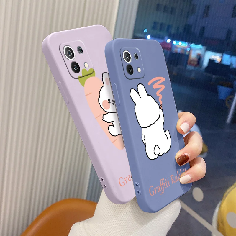 Greedy For Xiaomi Mi 11 Ultra 11i 10T 9T Pro Case Rabbit Liquid Soft Cover 10 10S 9 8 lite Pro Poco F2 X2 F3 Pro Phone Case
Greedy For Xiaomi Mi 11 Ultra 11i 10T 9T Pro Case Rabbit Liquid Soft Cover 10 10S 9 8 lite Pro Poco F2 X2 F3 Pro Phone Case