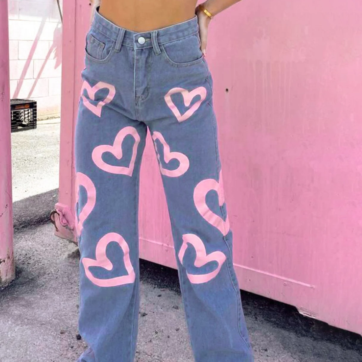Women’s Printed Jeans Autumn Winter Girls Trousers Pants Straight Denim Female Mom Boyfriend Hight Waist Streetwear Jean
Women’s Printed Jeans Autumn Winter Girls Trousers Pants Straight Denim Female Mom Boyfriend Hight Waist Streetwear Jean