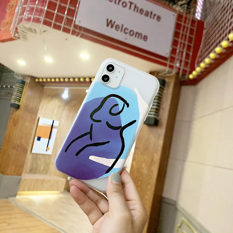 Retro sweet girls Abstract line art sketch Phone Case For iPhone 12 11 Pro Max XR XS 7 8 Plus 12 mini 7Plus Case Silicone Cover
Retro sweet girls Abstract line art sketch Phone Case For iPhone 12 11 Pro Max XR XS 7 8 Plus 12 mini 7Plus Case Silicone Cover