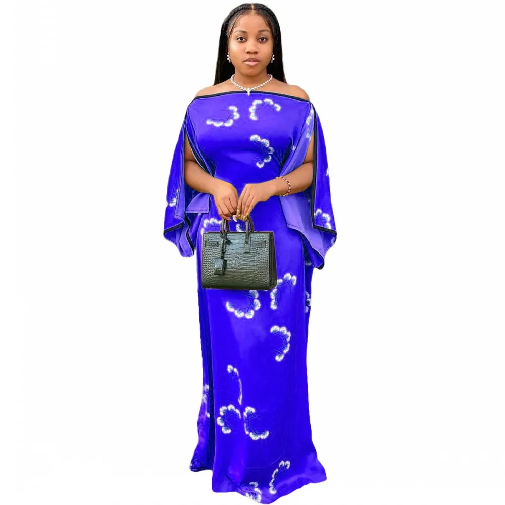 Sexy One-Line Neck Long-Sleeved Dress Fashion Print Loose Slim African Long Skirt 2022 Autumn Trend Casual Women's African Robe
Sexy One-Line Neck Long-Sleeved Dress Fashion Print Loose Slim African Long Skirt 2022 Autumn Trend Casual Women's African Robe