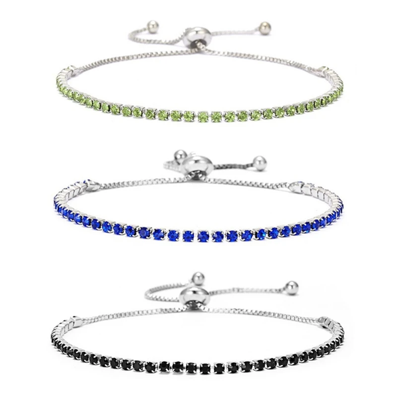 Charm Crystal Women Silver Plated Bracelets Minimalist Fashion Party Bangle Strand on Hand Jewelry Gifts for Girls
Charm Crystal Women Silver Plated Bracelets Minimalist Fashion Party Bangle Strand on Hand Jewelry Gifts for Girls