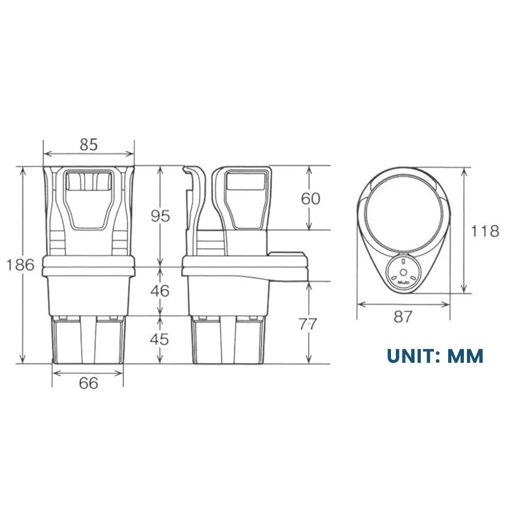 2 In 1 Vehicle-mounted Slip-proof Cup Holder 360 Degree Rotating Water Car Cup Holder Multifunctional Dual Houder Auto Accessory
2 In 1 Vehicle-mounted Slip-proof Cup Holder 360 Degree Rotating Water Car Cup Holder Multifunctional Dual Houder Auto Accessory