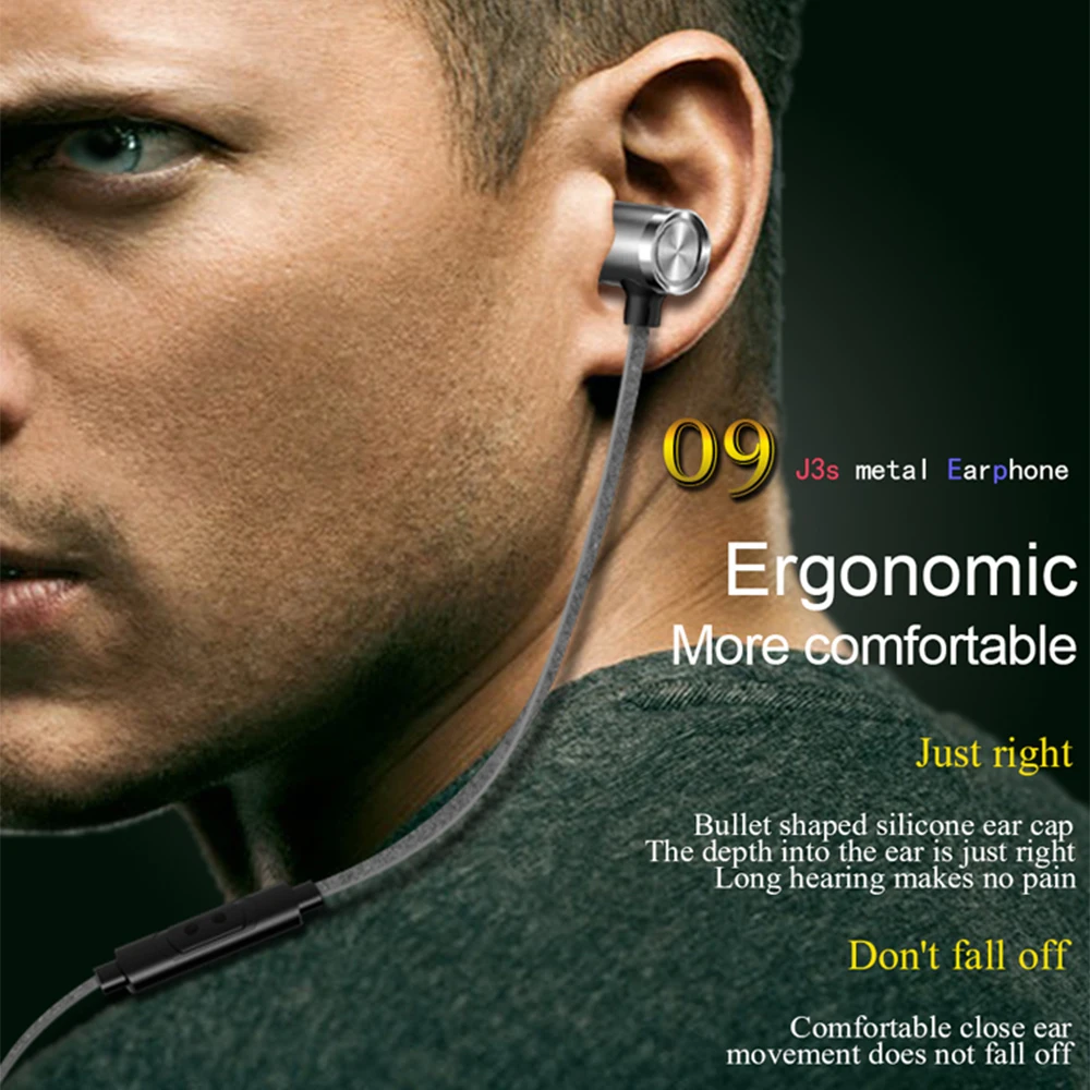 Wired Earbuds with Microphone Wired Headphones HI-FI Sound Quality Volume Control 3.5mm Plug Gel in-Ear Ear Buds 
Wired Earbuds with Microphone Wired Headphones HI-FI Sound Quality Volume Control 3.5mm Plug Gel in-Ear Ear Buds
