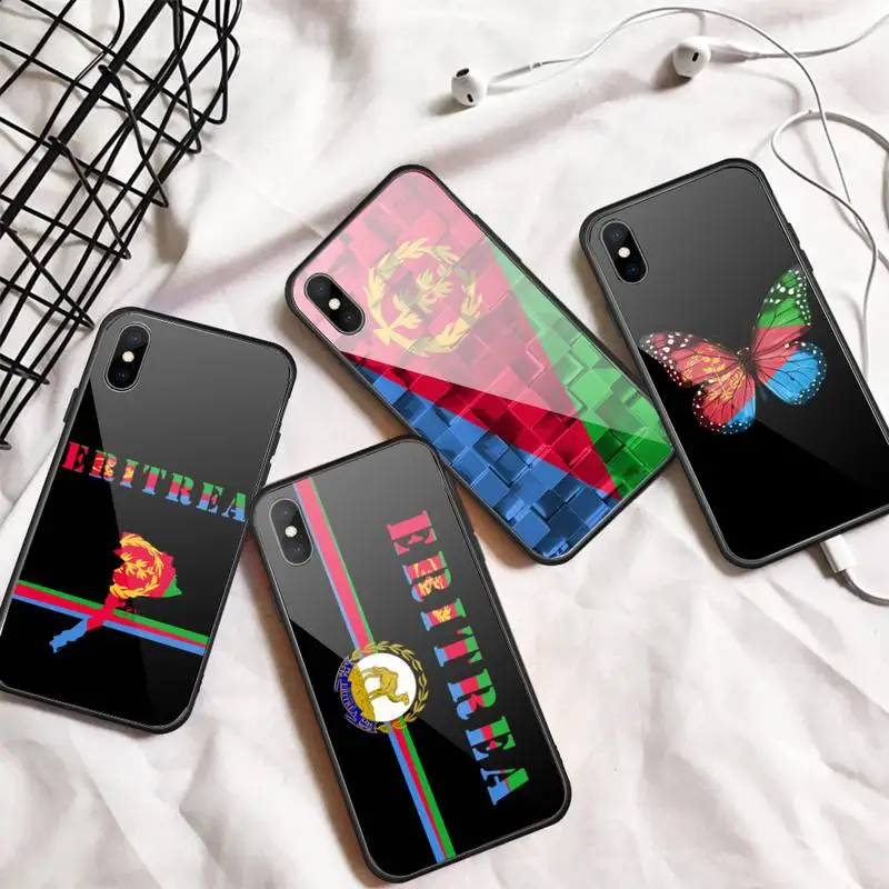 Eritrea National Flag Phone Case Tempered glass For iphone 6 7 8 plus X XS XR 11 12 13 PRO MAX mini
Eritrea National Flag Phone Case Tempered glass For iphone 6 7 8 plus X XS XR 11 12 13 PRO MAX mini