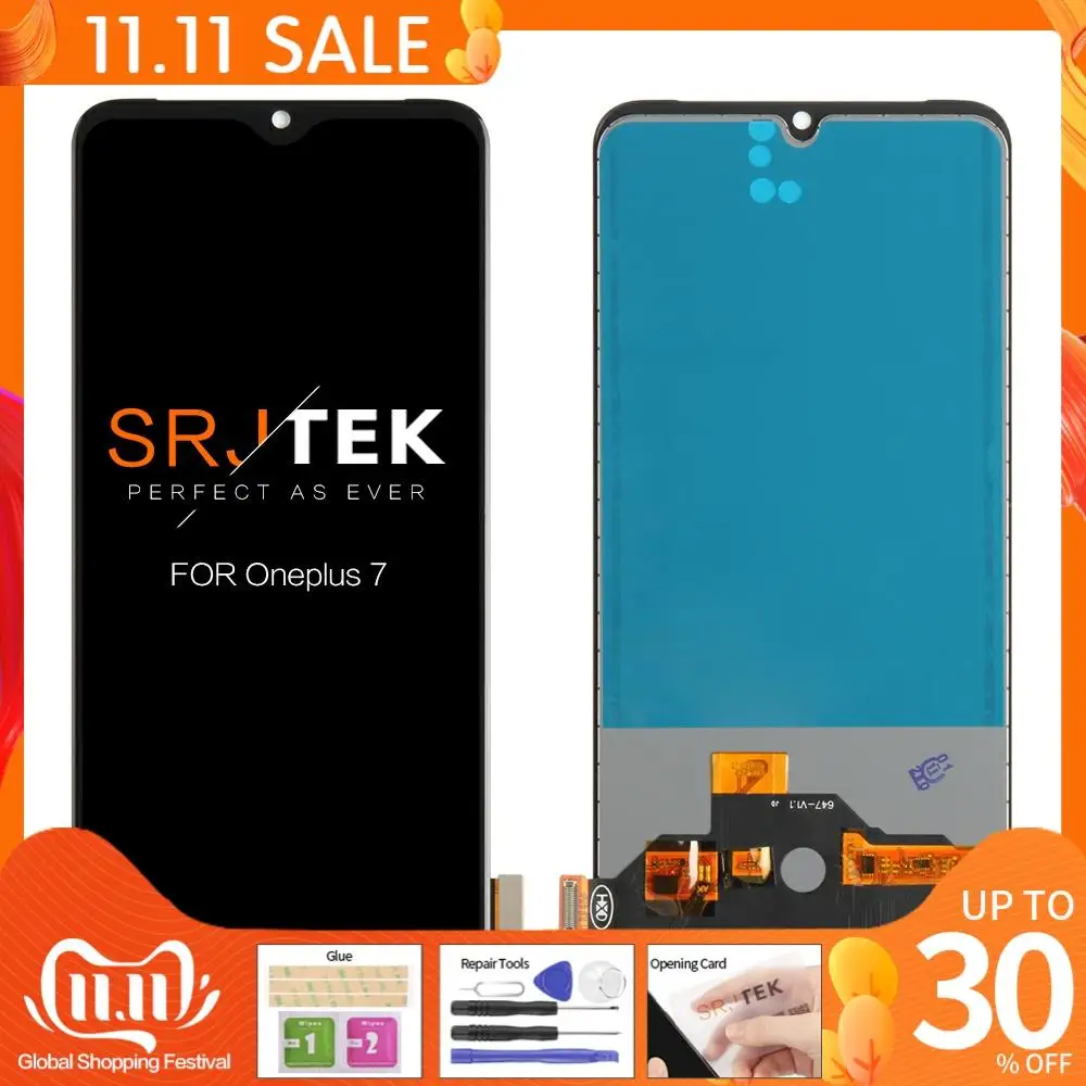 TFT протестированный 6,2 ''для OnePlus 7 LCD дисплей кодирующий преобразователь сенсорного экрана в сборе запасные части в сборе 1 + 7 для One Plus 7 Дисплей
TFT протестированный 6,2 ''для OnePlus 7 LCD дисплей кодирующий преобразователь сенсорного экрана в сборе запасные части в сборе 1 + 7 для One Plus 7 Дисплей