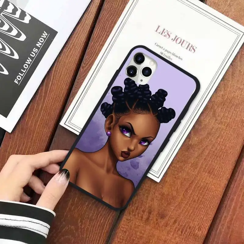 Africa Black Melanin girl Phone Case for iPhone 11 12 pro XS MAX 8 7 6 6S Plus X 5S SE 2020 XR
Africa Black Melanin girl Phone Case for iPhone 11 12 pro XS MAX 8 7 6 6S Plus X 5S SE 2020 XR