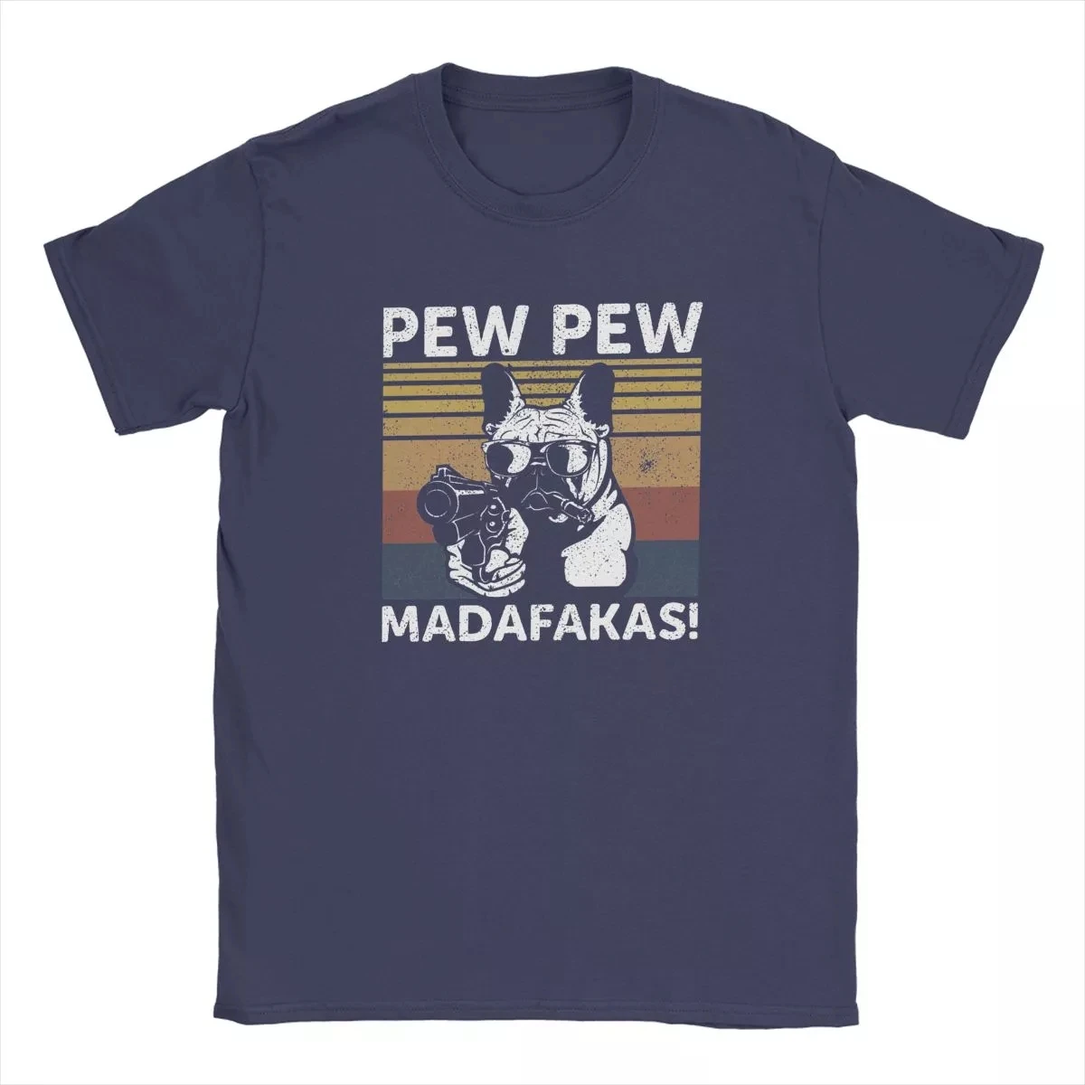 French Bulldog Pew Pew Madafakas T-Shirt Men Casual 100% Cotton Tee Shirt Round Neck Short Sleeve T Shirt Graphic Tops
French Bulldog Pew Pew Madafakas T-Shirt Men Casual 100% Cotton Tee Shirt Round Neck Short Sleeve T Shirt Graphic Tops